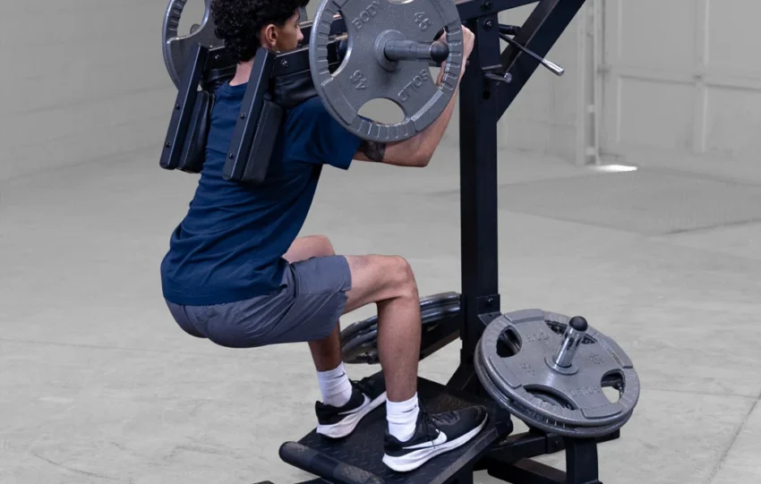 Body-Solid GSCL360B Leverage Squat Machine